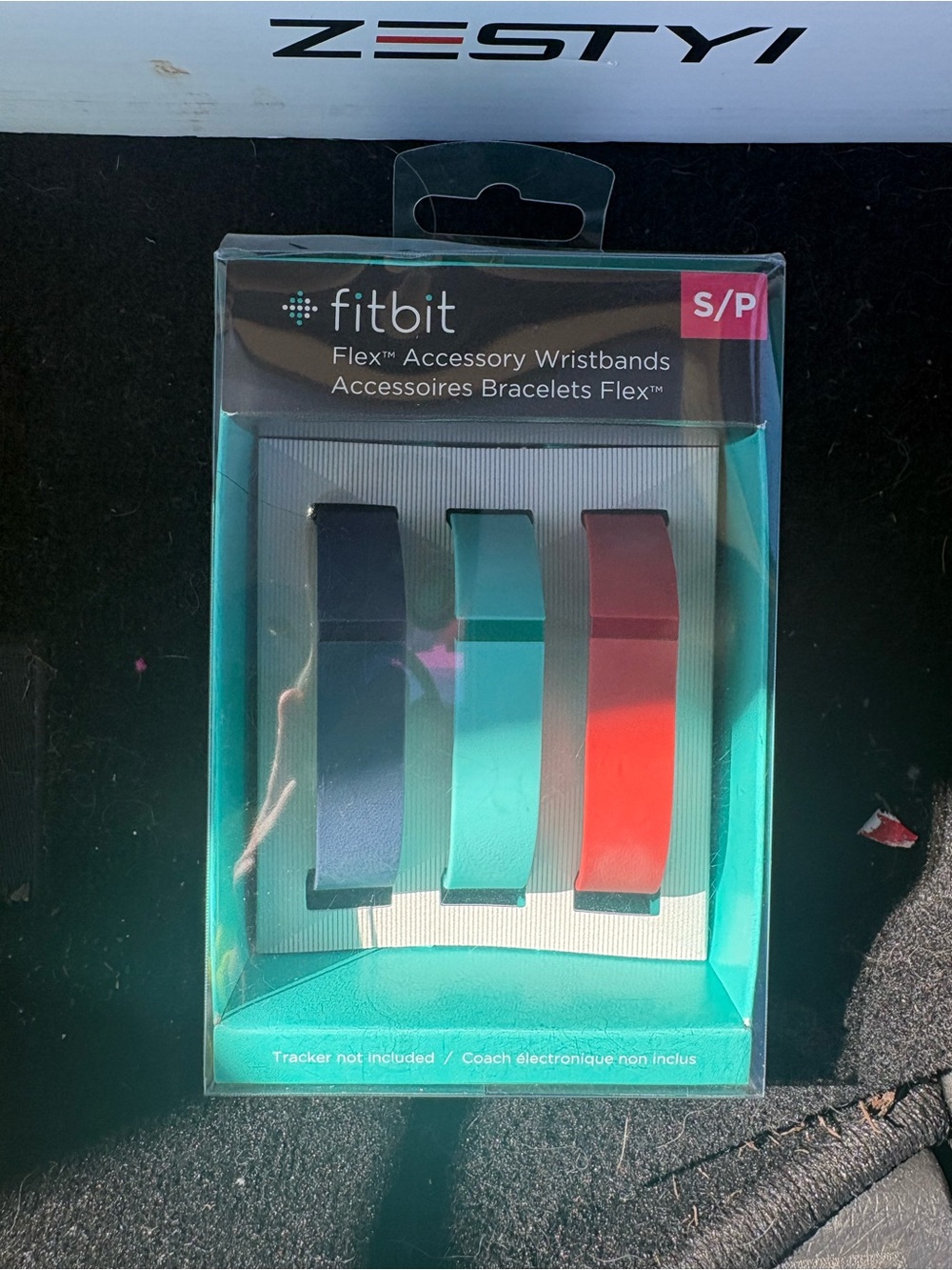 Fitbit Flex Replacement Bands 3-Pack - Black, Teal, Coral